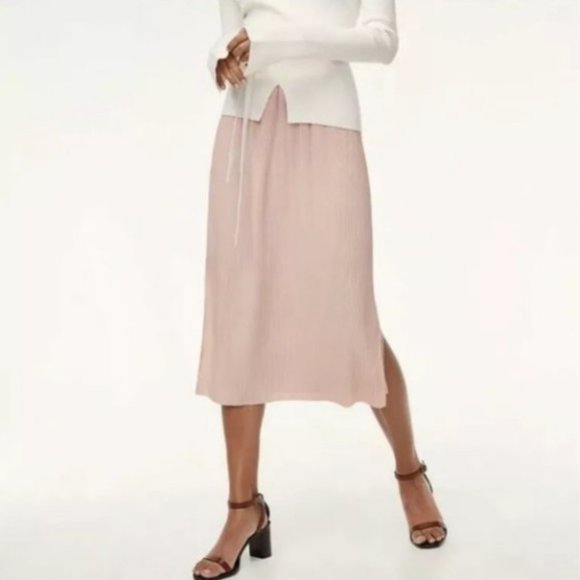 Aritzia Wilfred Celesse Midi Skirt - Picture 1 of 10